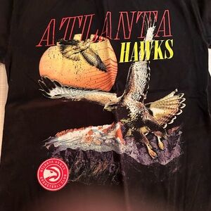 PacSun graphic hawks shirt